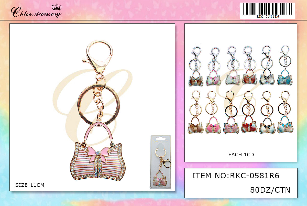 Design Keychains by the Dozen  #RKC-0581R6 (12PC)