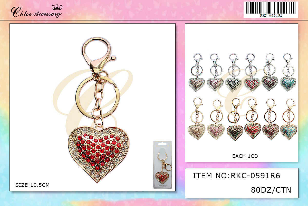 Design Keychains by the Dozen  #RKC-0591R6 (12PC)