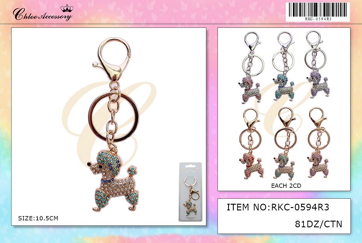 Design Keychains by the Dozen  #RKC-0594R6 (12PC)