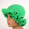 Solid Color Ruffle Hat #RUF10 (9PC)