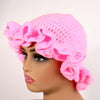 Solid Color Ruffle Hat #RUF10 (9PC)