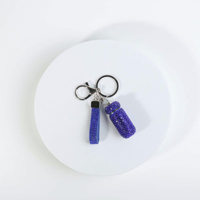Fashion Rhinestone Keychain for Pills #RYKC01 - Multiple Colors (PC)