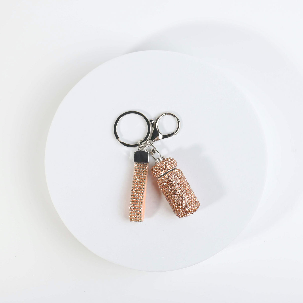 Fashion Bling Rhinestone Keychain for Pills #RYKC01 - Multiple Colors (PC)