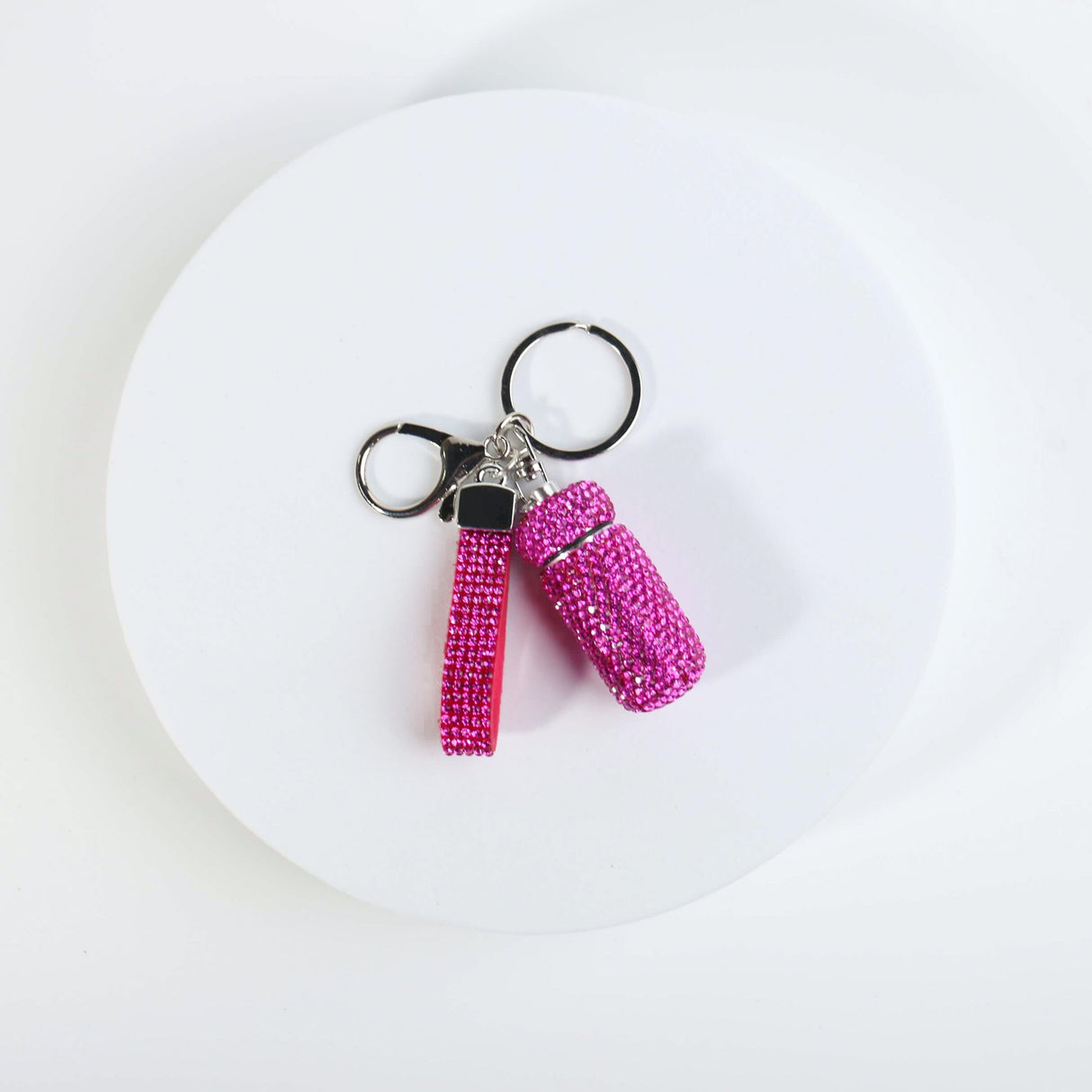 Fashion Bling Rhinestone Keychain for Pills #RYKC01 - Multiple Colors (PC)
