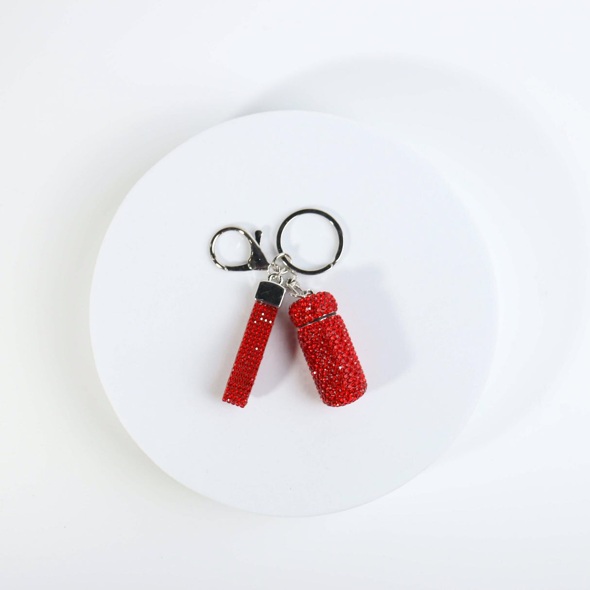 Fashion Bling Rhinestone Keychain for Pills #RYKC01 - Multiple Colors (PC)