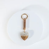 Fashion Bling Heart Keychain #RYKC03 - Multiple Colors (PC)