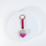 Fashion Bling Heart Keychain #RYKC03 - Multiple Colors (PC)