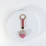 Fashion Bling Heart Keychain #RYKC03 - Multiple Colors (PC)