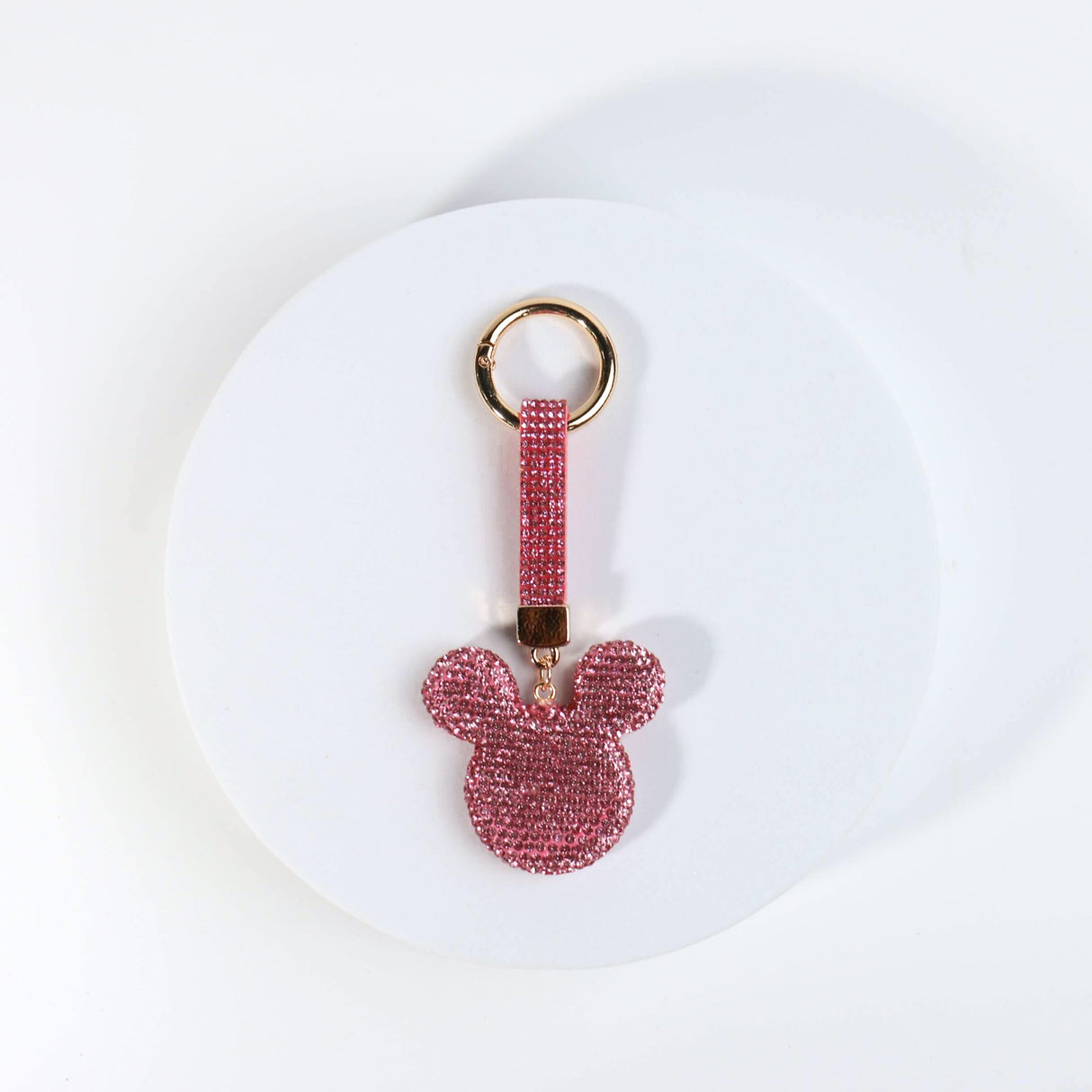 Fashion Bling Mouse Ears Keychain #RYKC04 - Multiple Colors (PC)