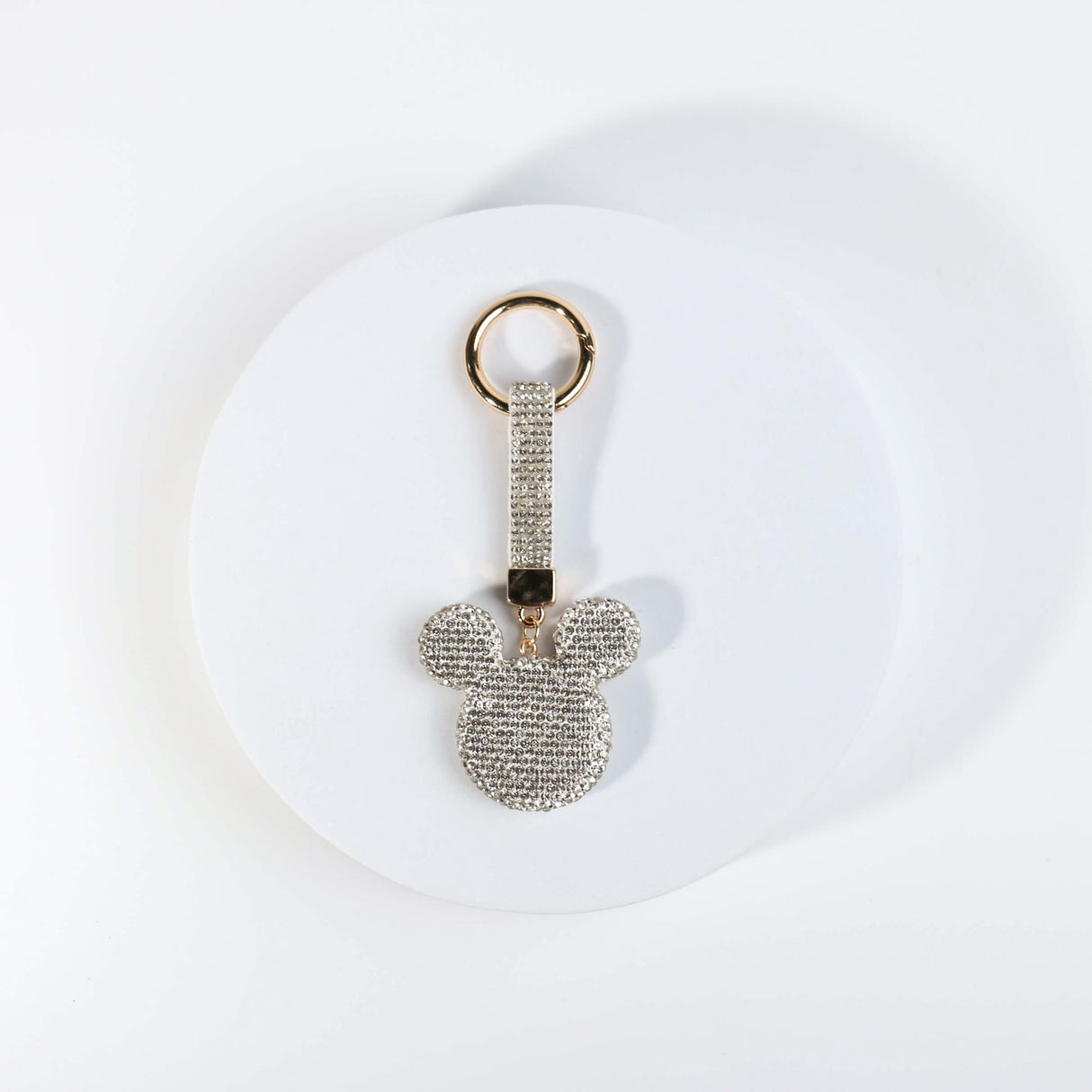 Fashion Bling Mouse Ears Keychain #RYKC04 - Multiple Colors (PC)