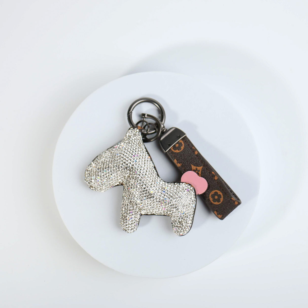 Fashion Rhinestone Design Keychain #RYKC05A - Multiple Colors (PC)