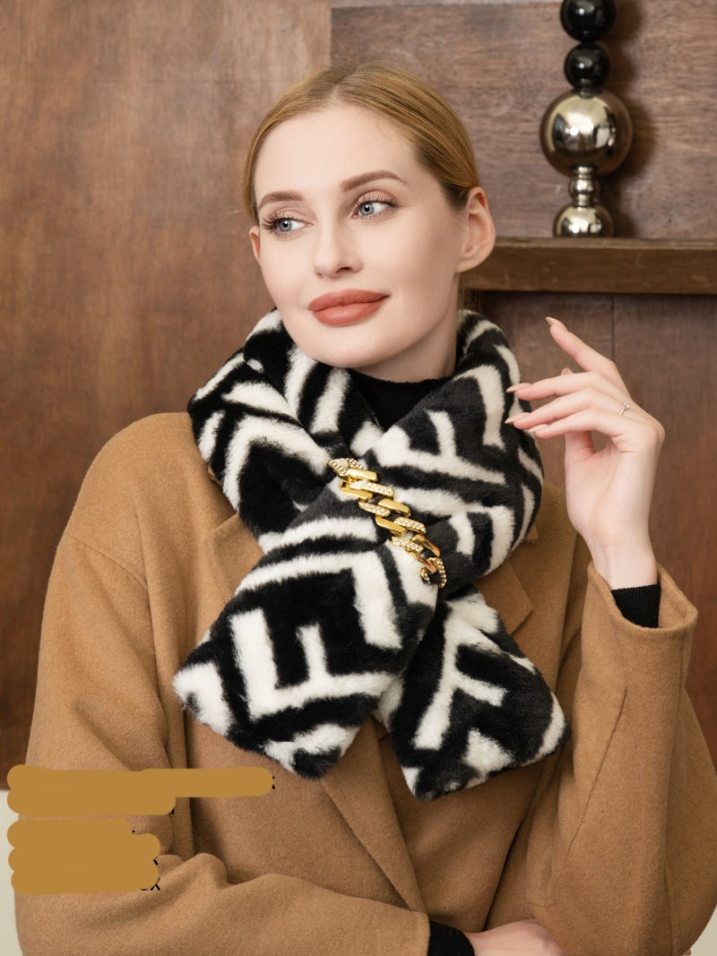 Winter Fashion Fur Chain Scarf #S5062 (PC) – YoungsGA.com : Beauty ...
