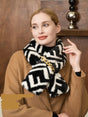 WHOLESALE-FASHION-BLACK-CHAIN-SCARF-S5062