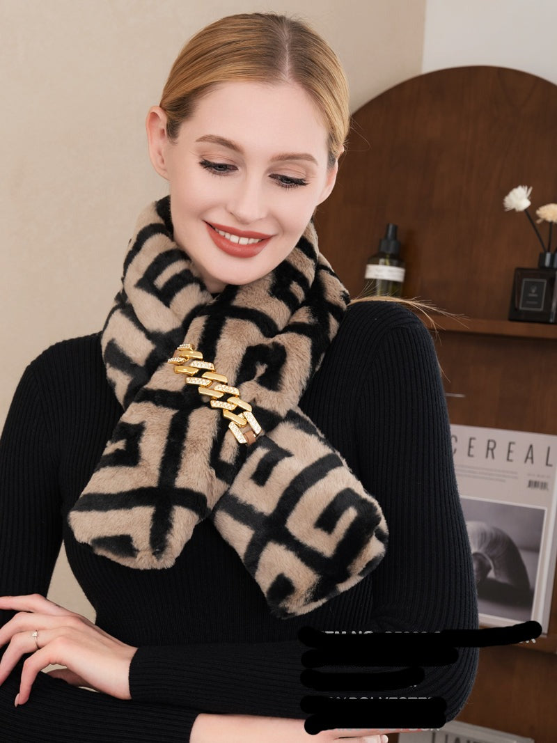 Winter Fashion Fur Chain Scarf #S5063 (PC) – YoungsGA.com : Beauty ...