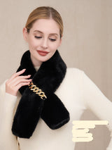 WHOLESALE-FASHION-CHAIN-SCARF-S5064-BLACK