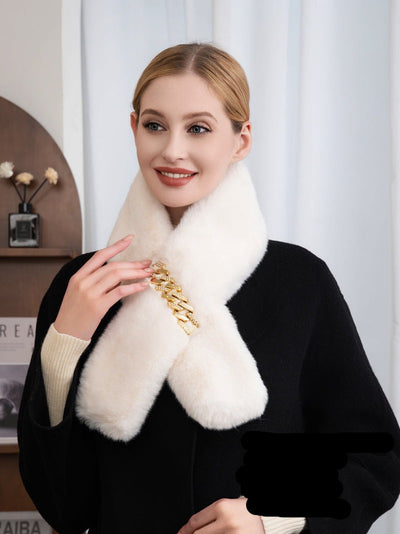 WHOLESALE-FASHION-CHAIN-SCARF-S5064-IVORY