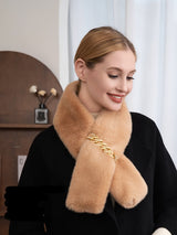 WHOLESALE-FASHION-CHAIN-SCARF-S5064-TAN