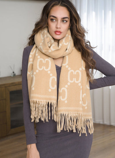 Fashion Design Scarf #S5116 - Multiple Colors (PC)