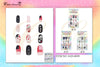 Design Press On Nails #SAN0099 (12PC)