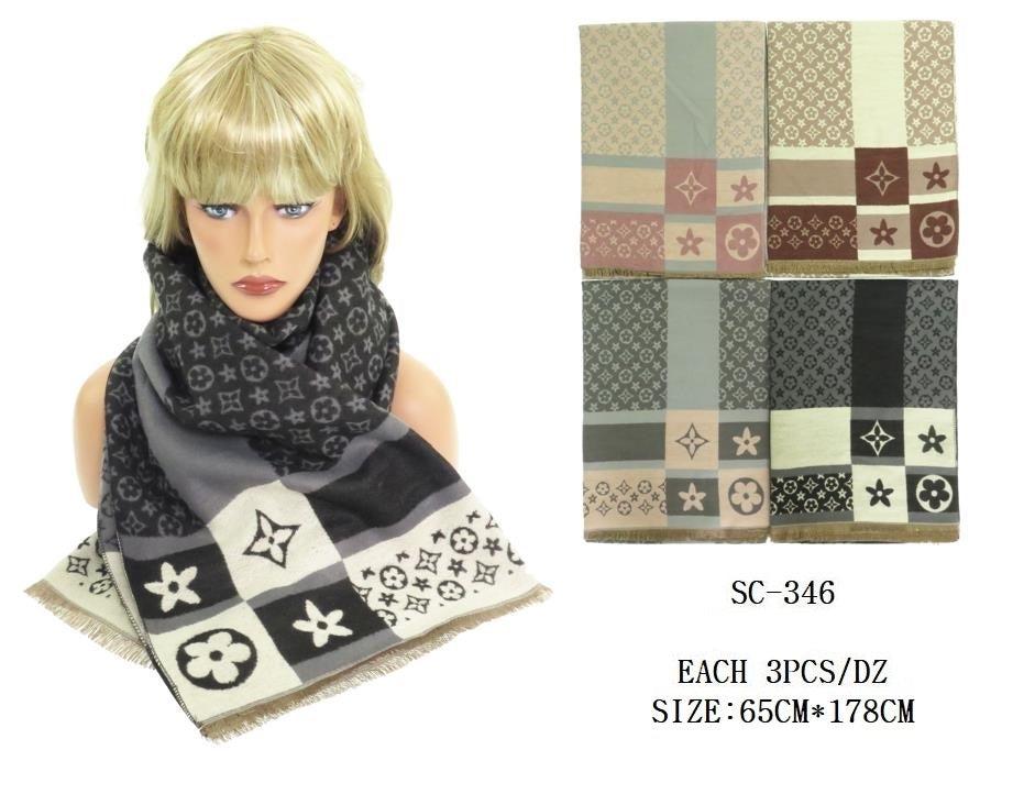Fashion Design Scarf #SC346 - Multiple Colors (PC)
