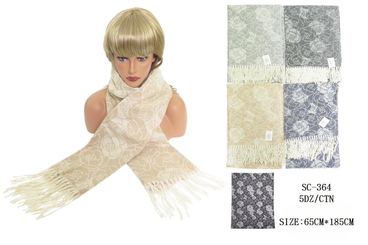 Fashion Design Scarf #SC-364 - Multiple Colors (PC)