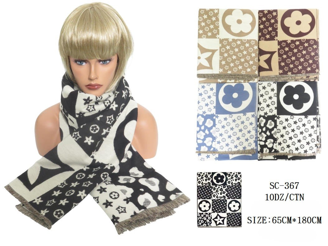 Fashion Design Scarf #SC-367 - Multiple Colors (PC)