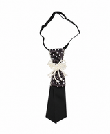 Fashion Pearl Polka Dot Neck Tie #SF-0479 - Multiple Colors (PC)