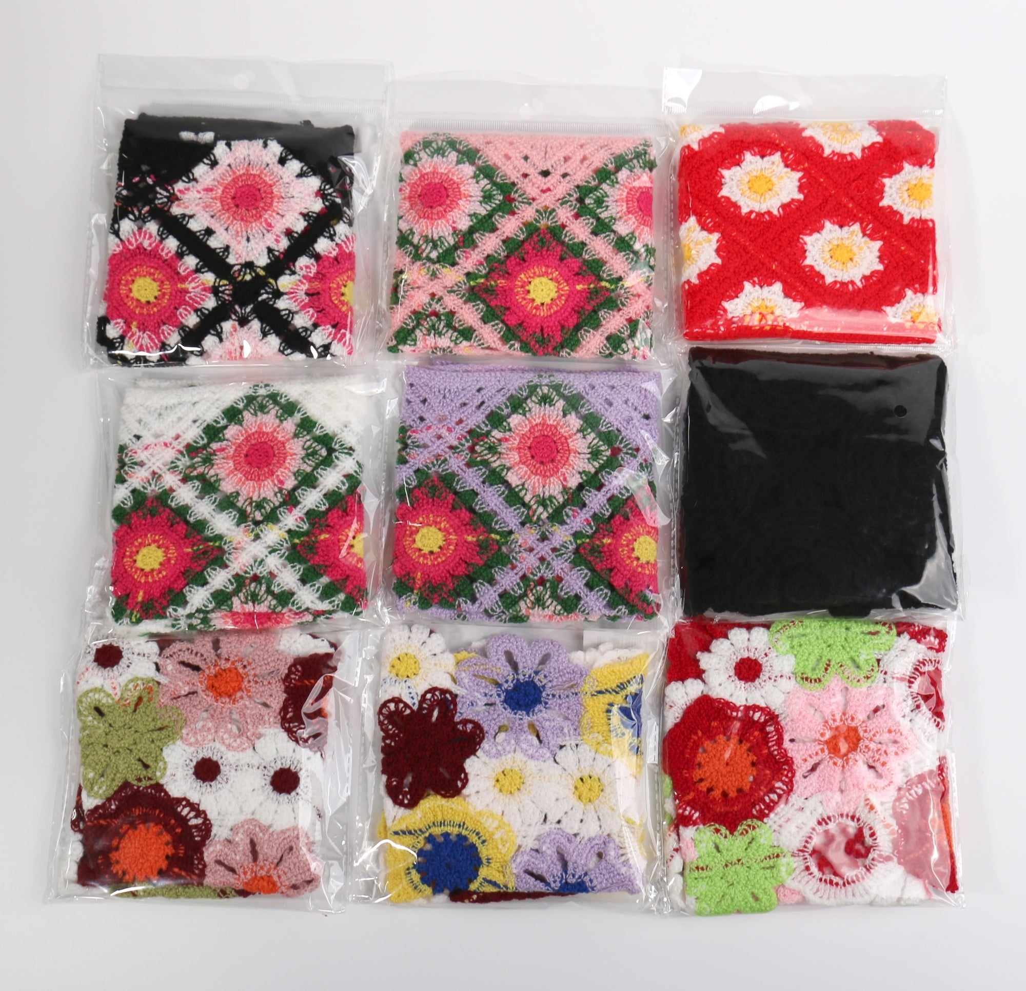 Fashion Crochet Head Scarf #SH1002 (12PC)