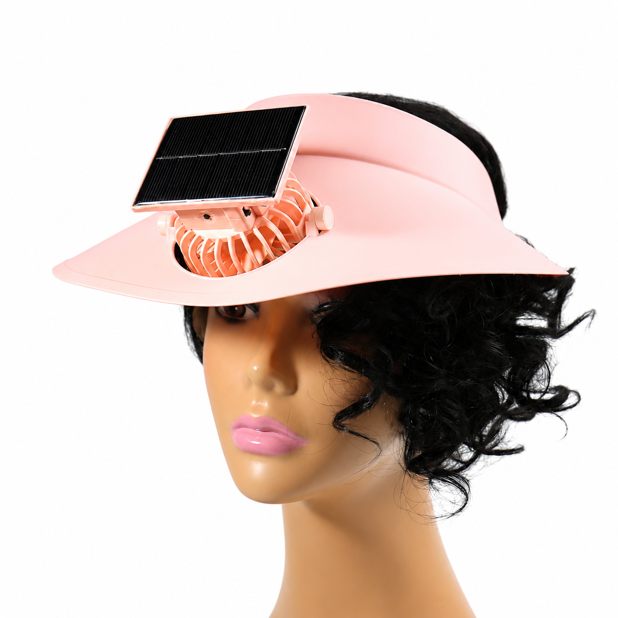 Visor with Solar Powered Fan #SLFAN001PK (PC)