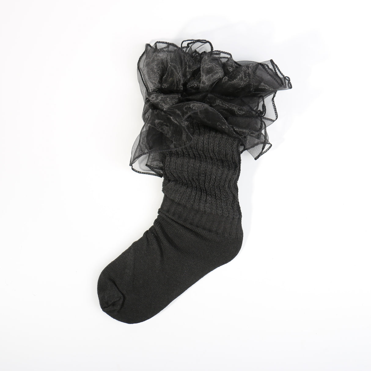 Lace Slouch Socks Kids Size 6-8 (6 PAIRS)