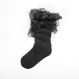 Lace Slouch Socks Kids Size 6-8 (6 PAIRS)