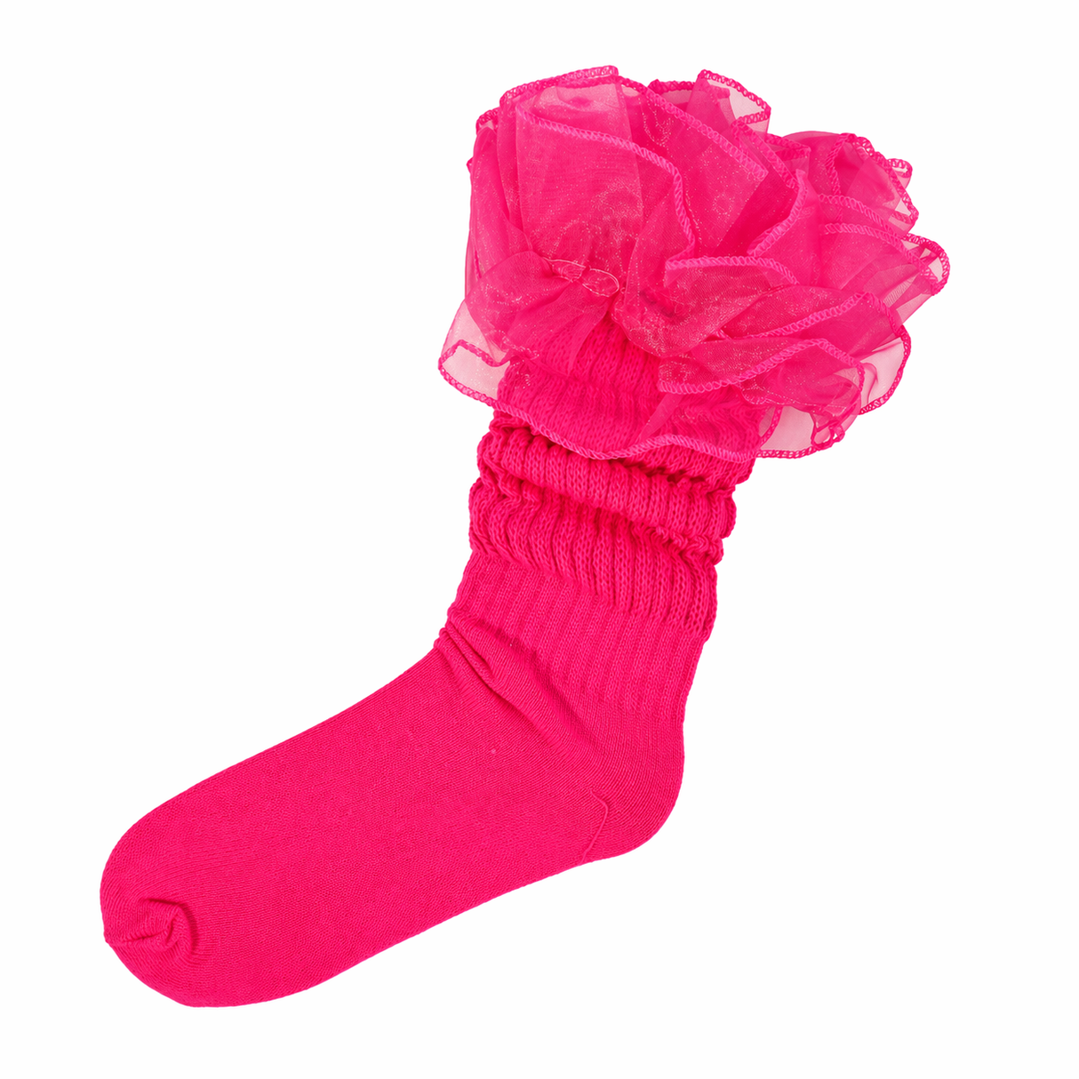 Lace Slouch Socks Adult Size 9-11 (6 PAIRS)