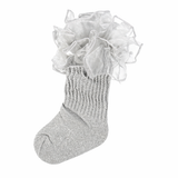 Lace Slouch Socks Baby Size 1-3 (6 PAIRS)