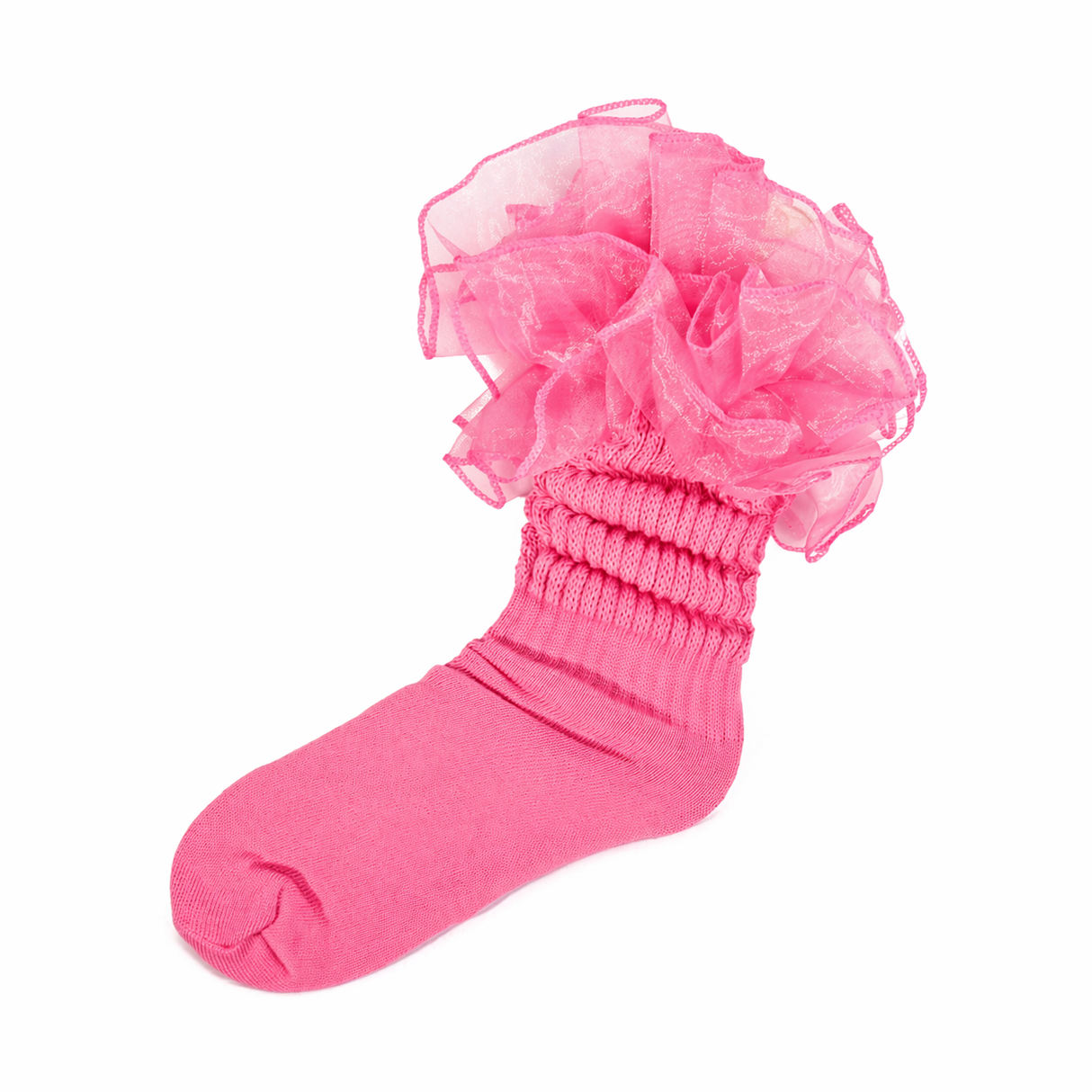 Lace Slouch Socks Adult Size 9-11 (6 PAIRS)