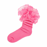 Lace Slouch Socks Adult Size 9-11 (6 PAIRS)