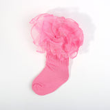 Lace Slouch Socks Baby Size 1-3 (6 PAIRS)
