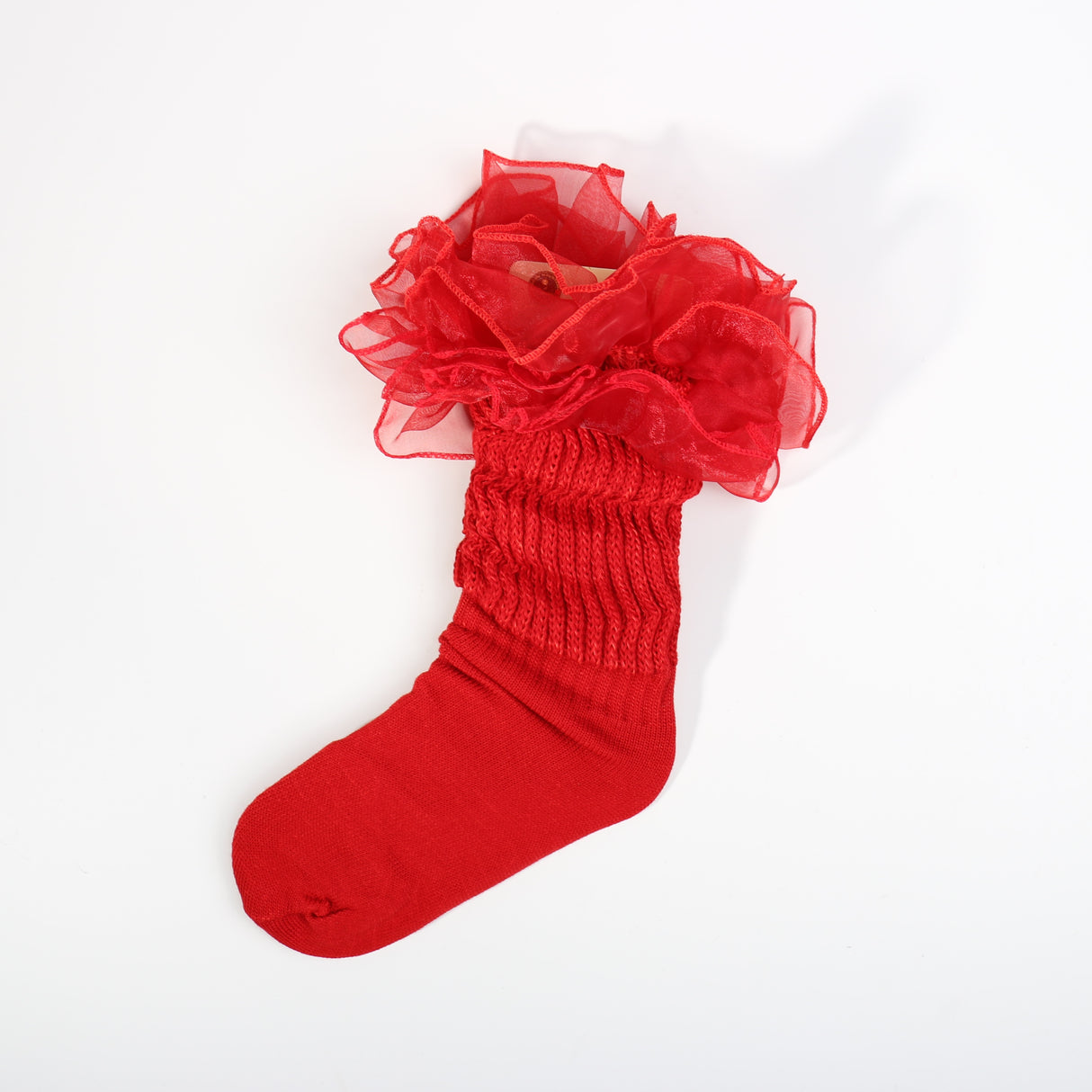 Lace Slouch Socks Kids Size 6-8 (6 PAIRS)
