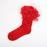 Lace Slouch Socks Adult Size 9-11 (6 PAIRS)