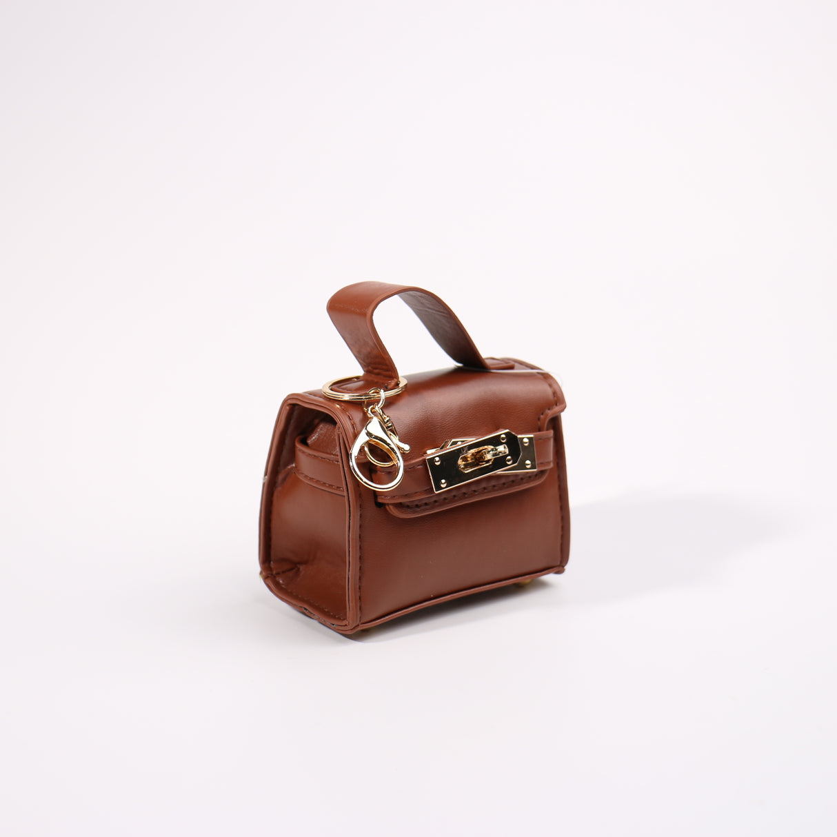 Fashion Medium Keychain / Bag Charm #SMBAGGB01-BR - Brown (PC)