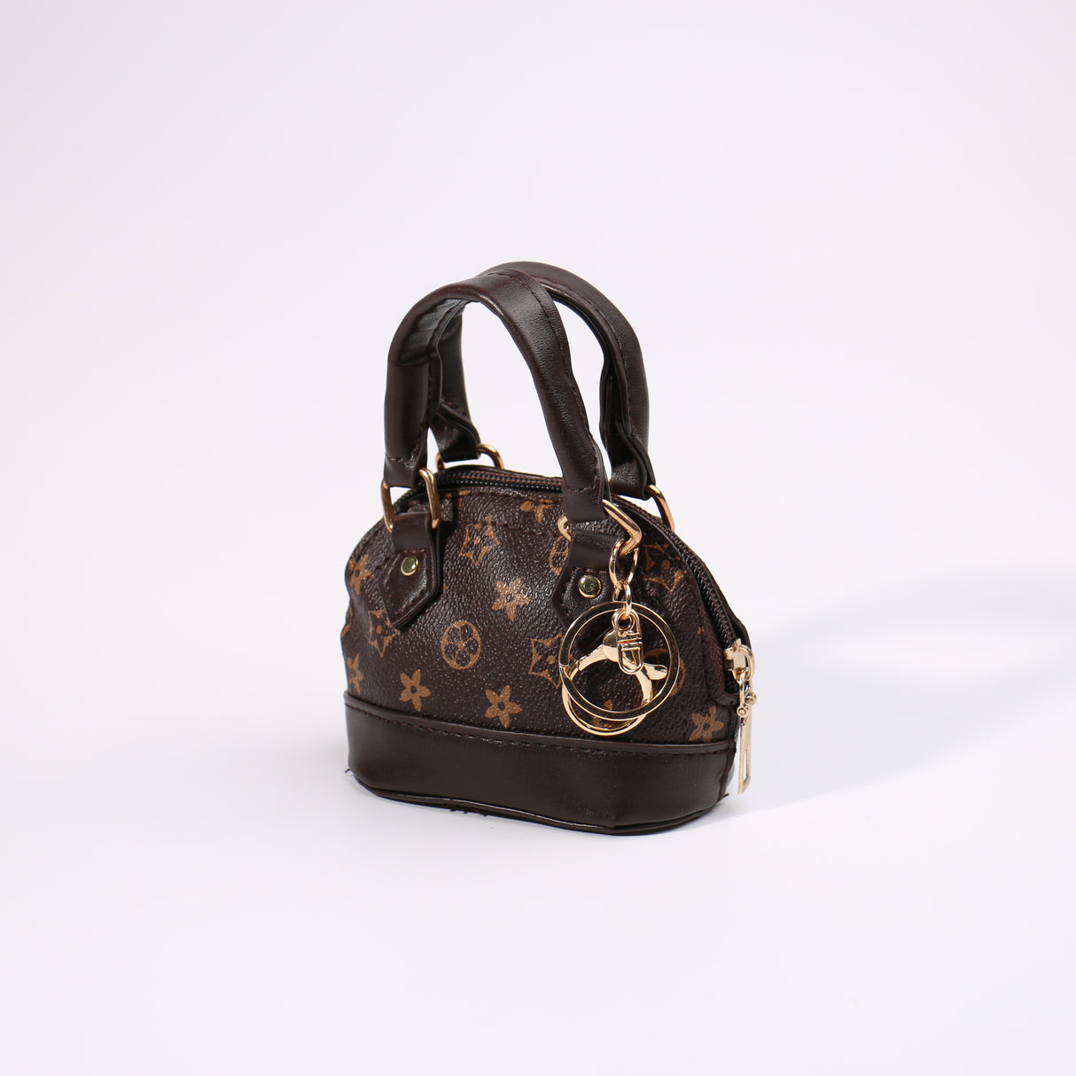 Fashion Medium Keychain / Bag Charm #SMBAGGB03-FLDB - Brown (PC)