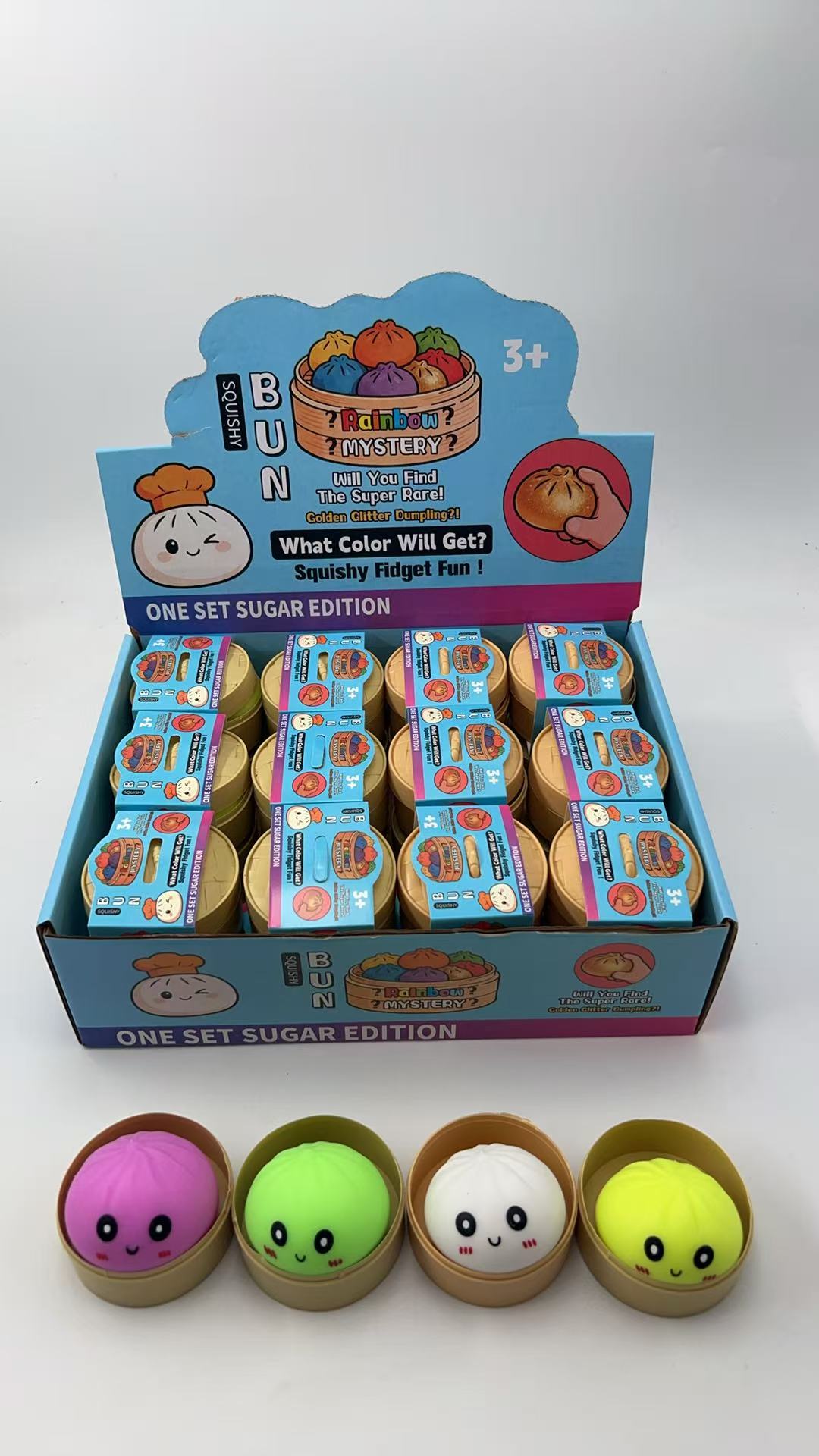 Mini Dumpling Cream Squishy Toy #SQSH-XS01 (24PC)