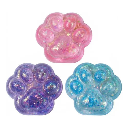 Glitter Paw Squishy Toy #CHSQ001 (12PC)