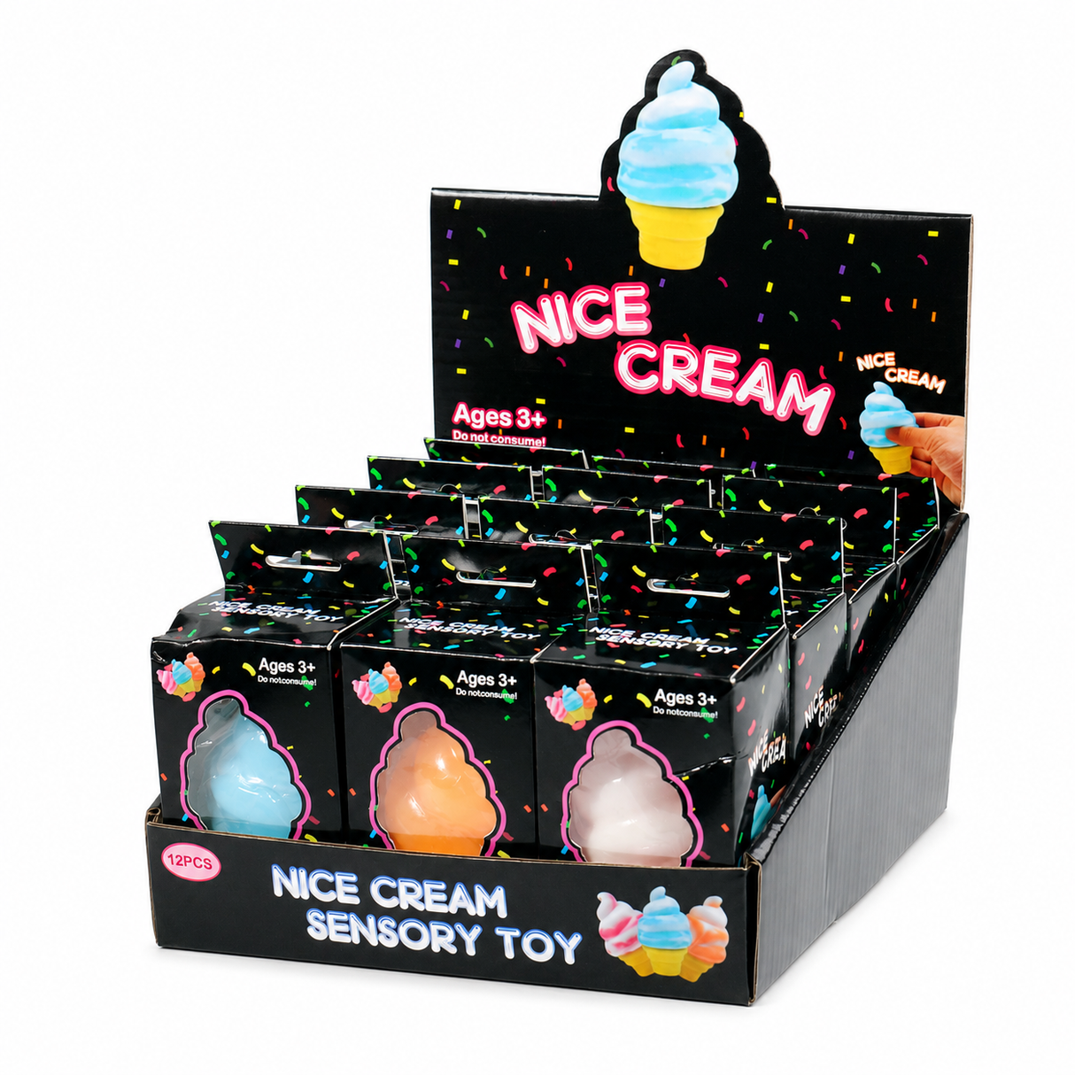 Ice Cream Squish Toy #SQSH009 (12PC)