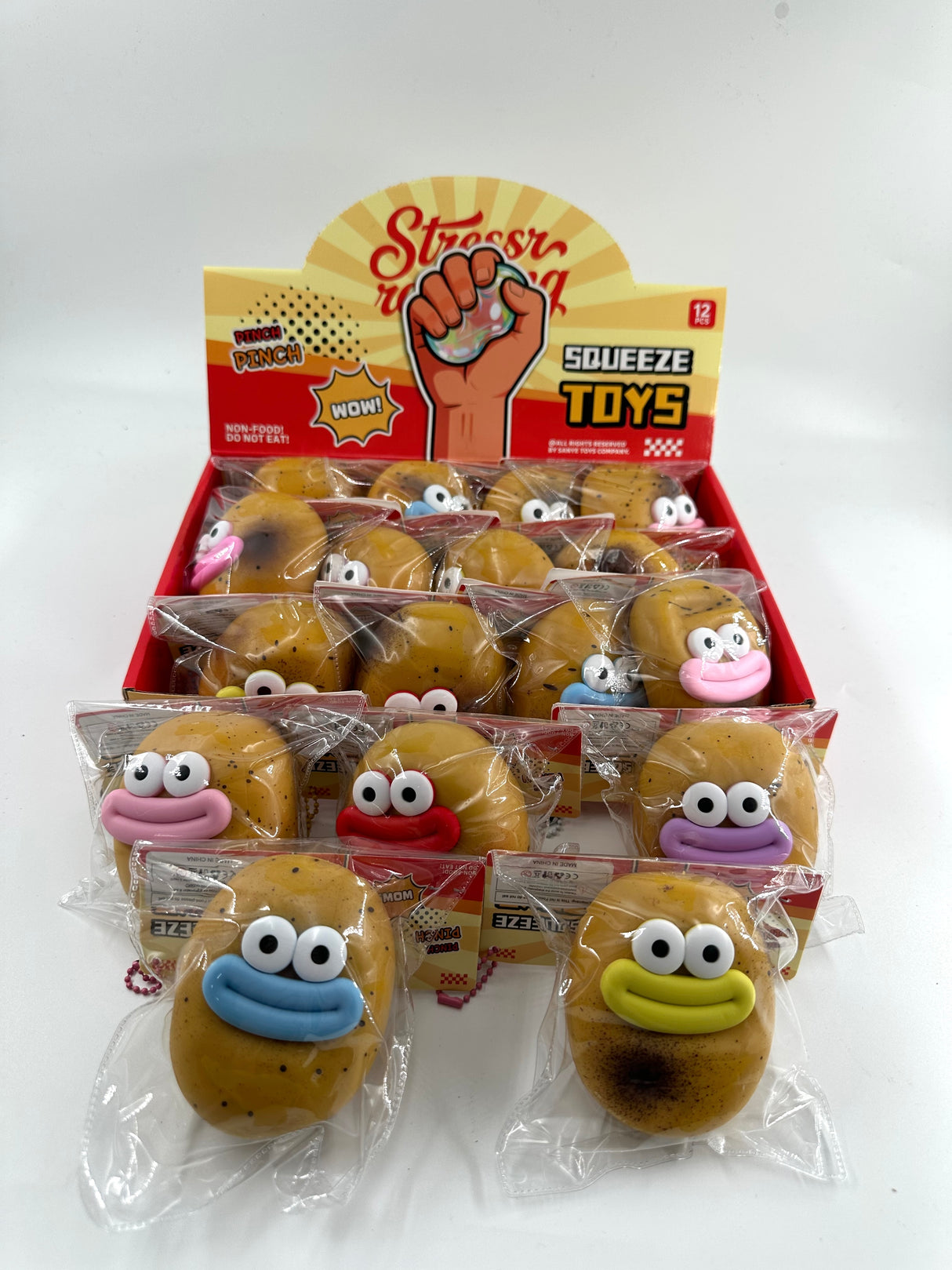 Potato Squish Toy #SQSH236 (12PC)