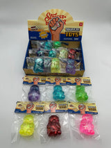 Squishy Sparkling Gummy Bear Toy #SQSH237 (12PC)