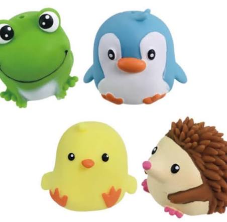 Penguins / Ducklings / Hedgehogs / Frogs Variety Squishy Toys #SQSH248 (12PC)