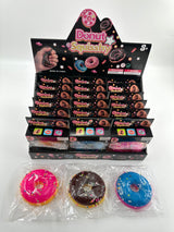Sprinkled Donut Squishy Toy #SQSH249 (18PC)