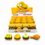 Hamburger / Drumstick Squishy Toy Assortment #SQSH262 (20PC)