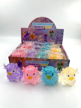 Glitter Cow Squishy Toy #SQZCOW (12PC)