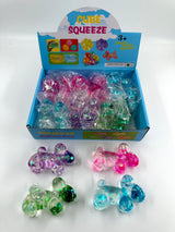 Clear Dog Squishy Toy #SQZDOG (12PC)